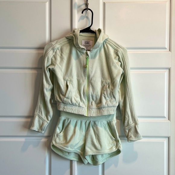 🏖️ ATHLETA GIRL SURF AND SAND FULL ZIP JACKET & SHORTS 🏖️ - Picture 1 of 9